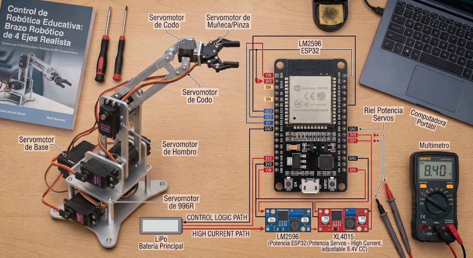 Laboratorio ESP32 IoT & Robótica