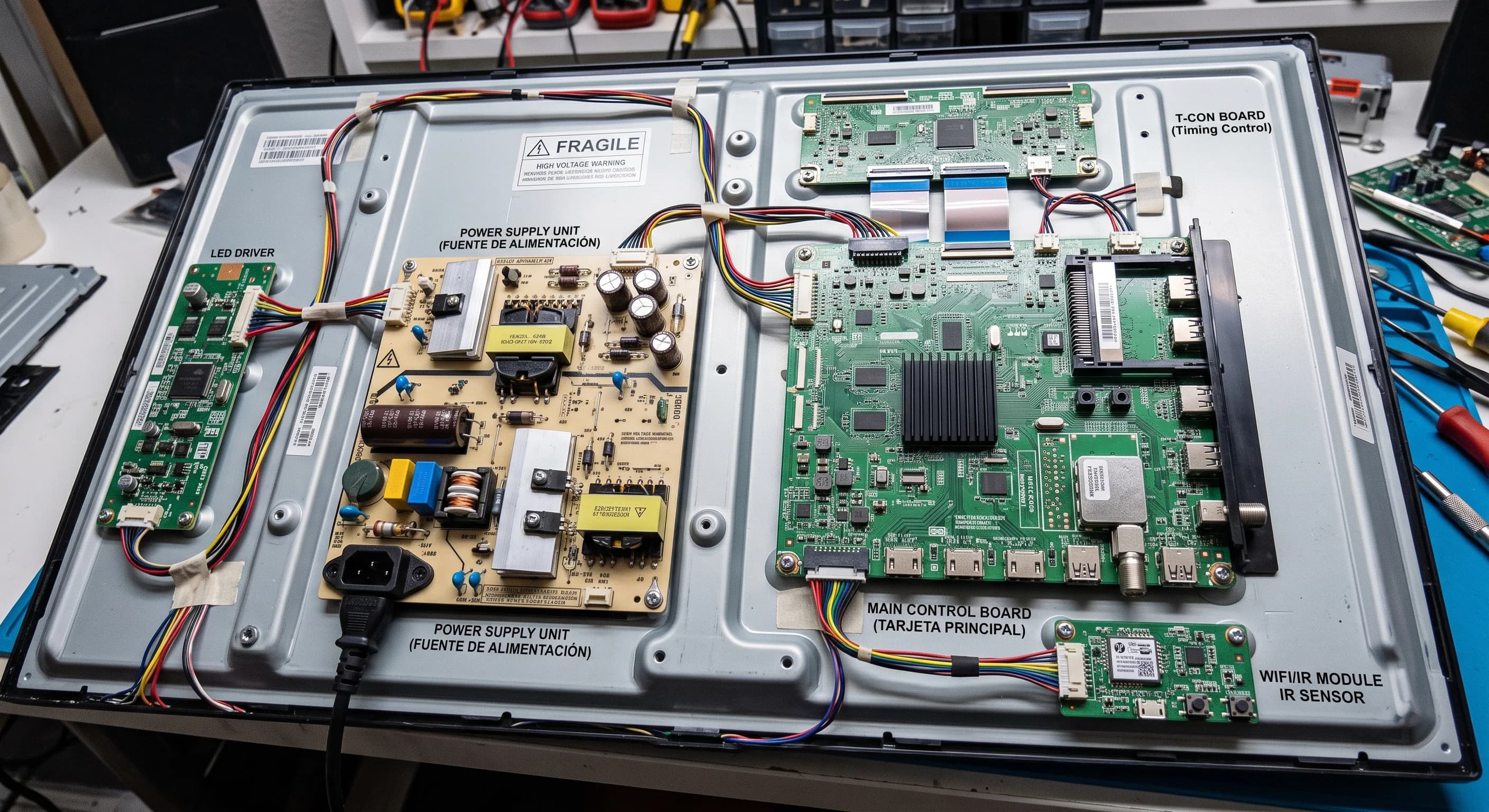 Diagnóstico y Reparación de Smart TV