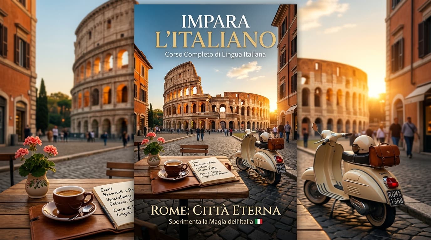 Curso de Italiano Conversacional - Método Pimsleur (3 Niveles × 30 Lecciones)